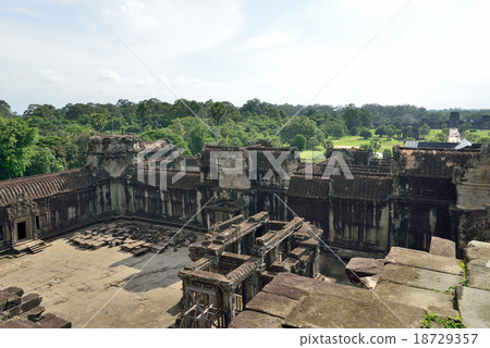 Cambodia Siem Reap Angkor Wat remains 18729357