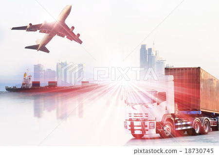 Stock Photo: shipping business industry