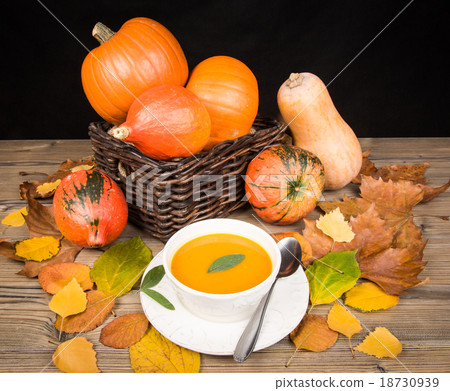 Autumn Pumpkin soup Autumn Pumpkin soup 18730939