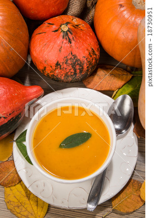 Autumn Pumpkin soup 18730951