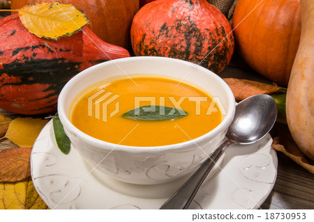 Autumn Pumpkin soup 18730953