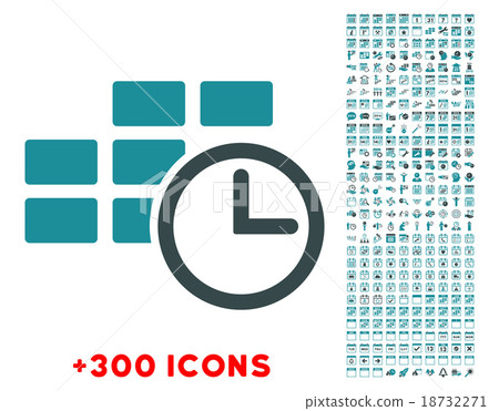 Time Grid Icon 18732271