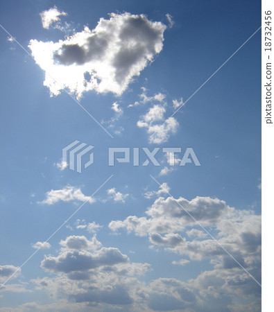 blue sky and clouds 18732456