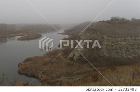 foggy morning foggy morning 18732498