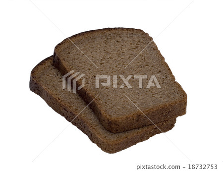 two pieces of a bread two pieces of a bread 18732753