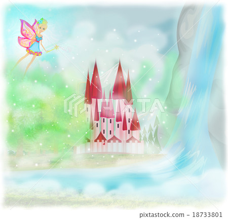 Magic Fairy Tale Princess Castle Magic Fairy Tale Princess Castle 18733801