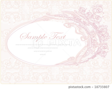 wedding invitation floral frame wedding invitation floral frame 18733807