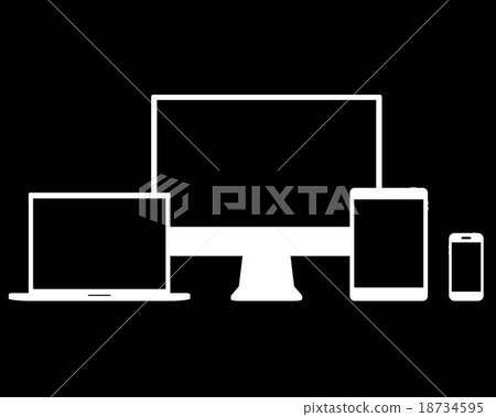 modern device set 18734595