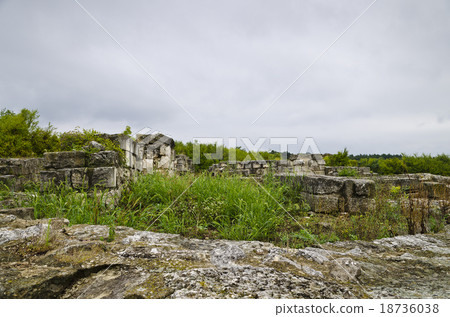 Ruins of the medieval town of Veliki Preslav 18736038