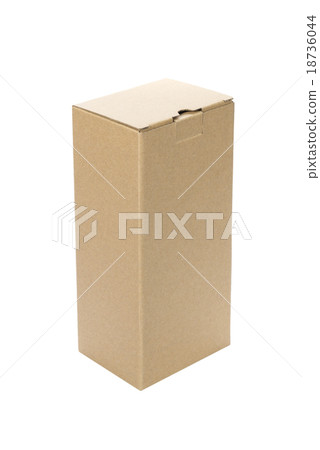 Cardboard Box or brown paper box isolated Cardboard Box or brown paper box isolated 18736044
