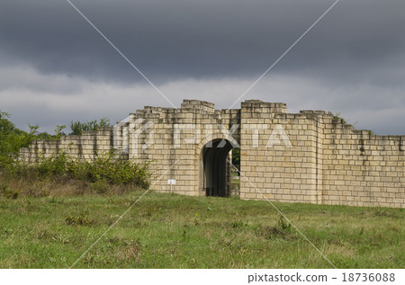 The South Gate of Veliki Preslav fortress 18736088