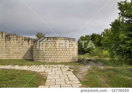 Ruins of the medieval town of Veliki Preslav 18736089
