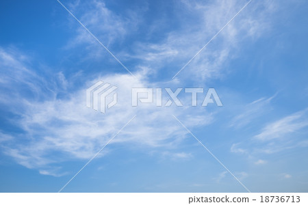 Blue sky with cloud  background. 18736713