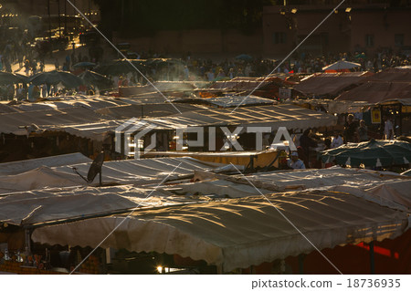 On the square Jamaa el Fna in Marrakesh 18736935