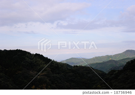 Nambata水壩的福岡市 18736946