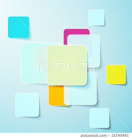 Abstract background of color boxes. Template - Stock Illustration ...