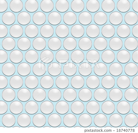 Seamless vector water drops 18740778