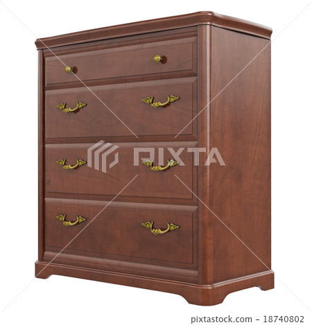 Classic wooden commode 18740802