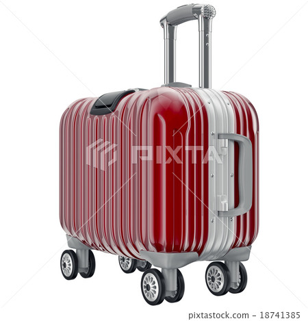 Baggage travel, top view Baggage travel, top view 18741385