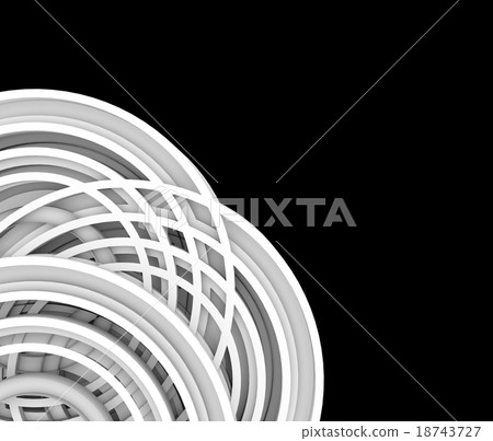 Background material with circles Background material with circles 18743727
