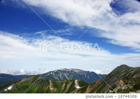 Yakushi-dake from Shimosuke Iwami, View of Mt. 18744109