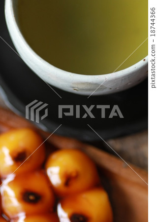 御手洗串燒餃子和熱茶 18744366