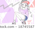 嘻哈般的時尚 18745587