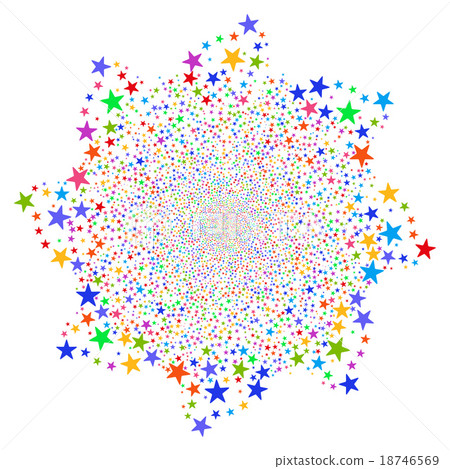 Fireworks Star Flower Fireworks Star Flower 18746569
