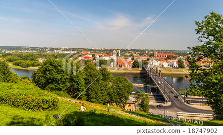 Summer view of Kaunas - Lithuania 18747902