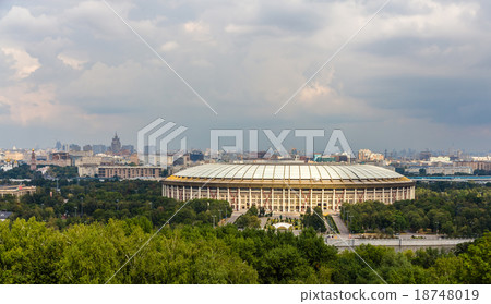 View of Luzhniki sport complex in Moscow View of Luzhniki sport complex in Moscow 18748019