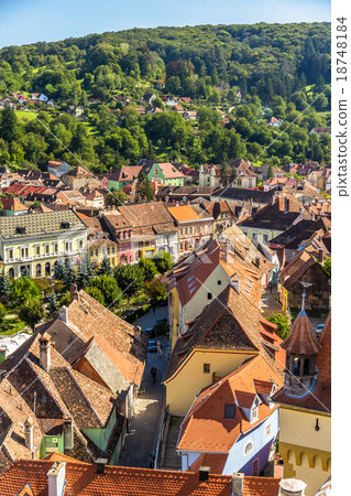 View of Sighisoara - Transylvania, Romania 18748184