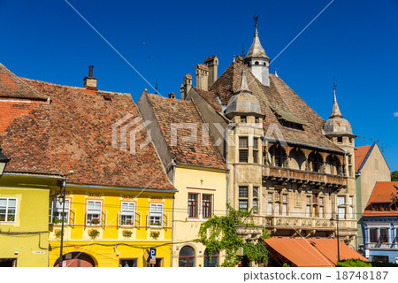 Traditional house in Sighisoara, Romania 18748187