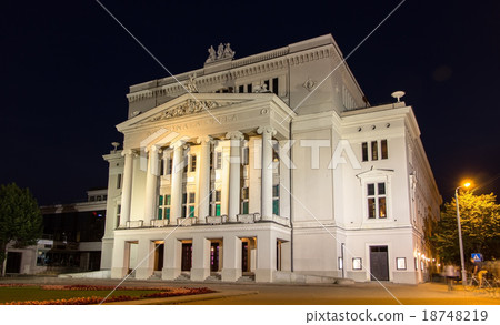 Latvian National Opera in Riga Latvian National Opera in Riga 18748219