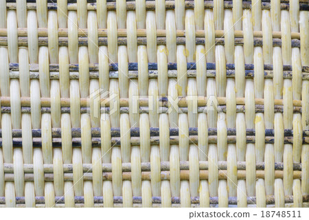 Wicker texture background detail of weave seamless 18748511
