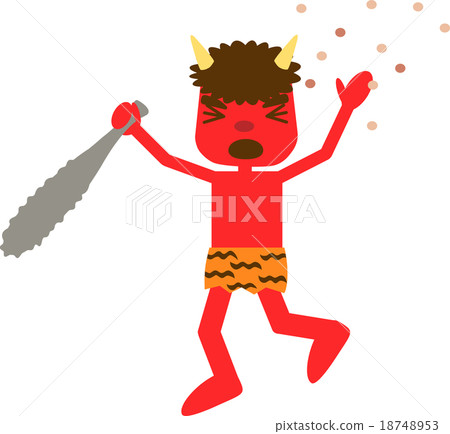 Demons are outside! - Stock Illustration [18748953] - PIXTA