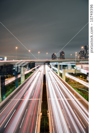 High-rise condominium group of the capital high speed Tatsumi junction and the cloud cloud 18749396