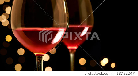 Red Wine Illumination Copy Space Available 18752247