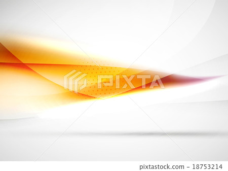 Abstract background, blurred wave lines in the air 18753214