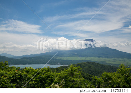 Fuji in the summer, Mt. Ishira 18753554