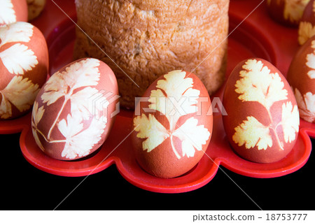 Easter eggs and pie Easter eggs and pie 18753777