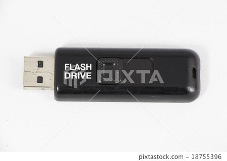 Flash Drive isolated on white background Flash Drive isolated on white background 18755396