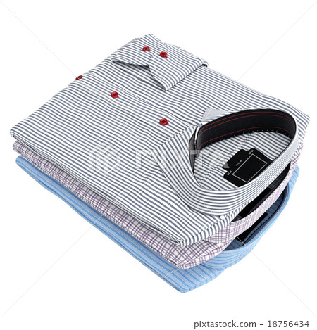 Men's classic stacked shirt 18756434
