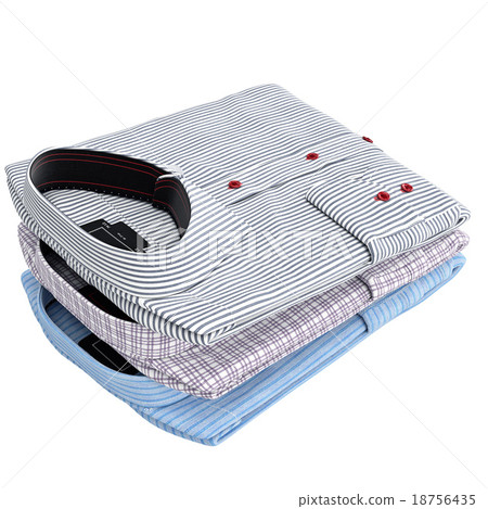 Set classic men's striped shirt Set classic men's striped shirt 18756435