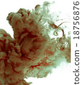 Acrylic colors in water. Abstract background. 18756876