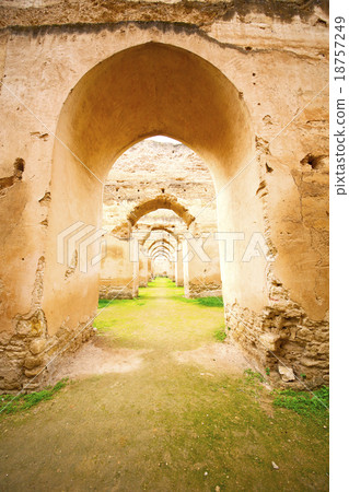old moroccan granary in the and archway old moroccan granary in the and archway 18757249