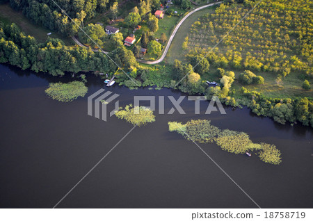 Aerial View of Brandenburg, Germany 18758719