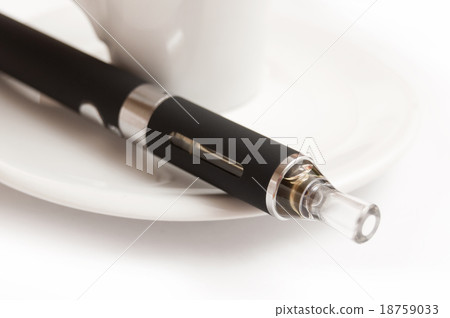 e-cigarette and cup of coffee e-cigarette and cup of coffee 18759033