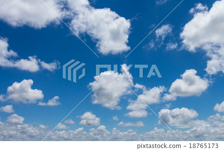 Clouds on the blue sky in cloudy days Clouds on the blue sky in cloudy days 18765173