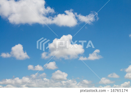Clouds on the blue sky in cloudy days Clouds on the blue sky in cloudy days 18765174