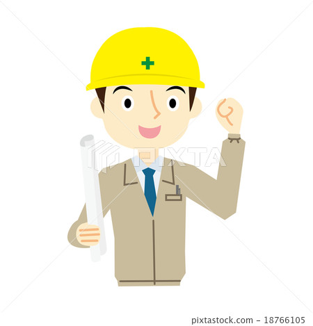 Male worker expression 18766105